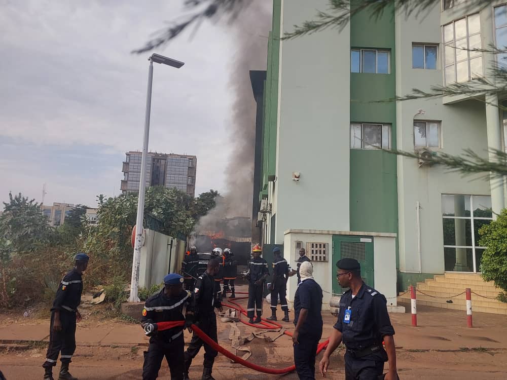 Bamako: Incendie au siège de Kafo Jiginew à Hamdallaye ACI 2000